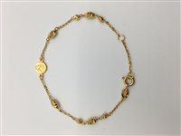 Bracciale Soma Gioielli Bambino Bracciale in oro maglia in Oro giallo SON BROG ANGELO - SON BROG ANGELO